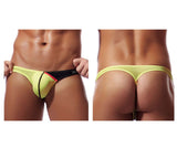 Private Structure Men's Underwear DGUY4025 Desire Glaze G-String Color Yellow