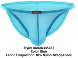 Private Structure Men's Underwear DIAMU3454BT Desire Intima Low Rise Bikini Color Blue