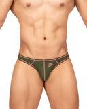 Private Structure Men's Underwear EPUS4563 Prime Eutopia Bikini Brief Color Olive
