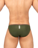 Private Structure Men's Underwear EPUS4563 Prime Eutopia Bikini Brief Color Olive