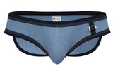 Private Structure Men's Underwear LCUT4358 Barn Boy Low Rise Mini Brief Color Denim