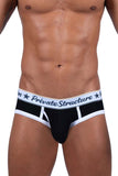 Private Structure Men's Underwear SCUS4529 Classic Mid Waist Mini Briefs Color Black