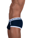 Private Structure SCUS4530 Classic Mid Waist Trunks Color Navy