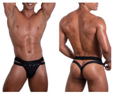 Roger Smuth RS088 Men's Underwear Jock-Thong Color Black