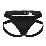 Roger Smuth RS088 Men's Underwear Jock-Thong Color Black
