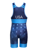 The Spangled UWW Series Men's Singlet
