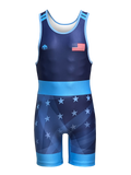 The Spangled UWW Series Men's Singlet
