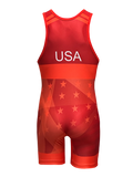 The Spangled UWW Series Men's Singlet