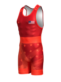 The Spangled UWW Series Men's Singlet