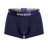 Mundo Unico Men's Underwear 22120100102 Profundo A22 Trunks Color 82-Dark Blue
