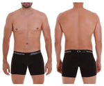 Unico 22120100203 Intenso A22 Boxer Briefs Color 99-Black