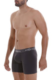 Mundo Unico Men's Underwear 22120100204 Asfalto A22 Boxer Briefs Color 96-Dark Gray