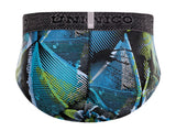 Mundo Unico Men's Underwear 24080101117 Trino Briefs Color 99-Printed