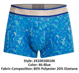 Mundo Unico Men's Underwear 24100100106 Palindromo Trunks Color 46-Blue