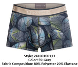 Mundo Unico Men's Underwear 24100100113 Resplandecer Trunks Color 59-Gray