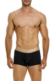 Mundo Unico Men's Underwear 24110100110 Lingote Trunks Color 99-Black