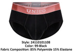 Unico 24110101108 Oro Rosa Briefs Color 99-Black