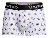 Mundo Unico Men's Underwear 25040100130 Frenchis Trunks Color 00-White