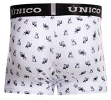 Mundo Unico Men's Underwear 25040100130 Frenchis Trunks Color 00-White