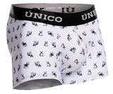 Mundo Unico Men's Underwear 25040100130 Frenchis Trunks Color 00-White