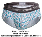 Mundo Unico Men's Underwear 25040101115 Caterva Briefs Color 43-Printed