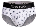 Mundo Unico Men's Underwear 25040101130 Frenchis Briefs Color 00-White