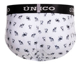 Mundo Unico Men's Underwear 25040101130 Frenchis Briefs Color 00-White