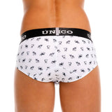 Mundo Unico Men's Underwear 25040101130 Frenchis Briefs Color 00-White