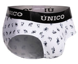 Mundo Unico Men's Underwear 25040101130 Frenchis Briefs Color 00-White