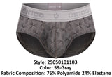 Unico 25050101103 Chisell Briefs Color 59-Gray