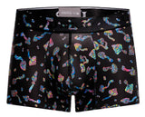 Mundo Unico Men's Underwear 25060100103 Hongos Trunks Color 99-Black
