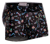 Mundo Unico Men's Underwear 25060100103 Hongos Trunks Color 99-Black