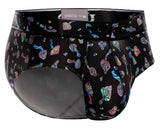 Mundo Unico Men's Underwear 25060101103 Hongos Briefs Color 99-Black