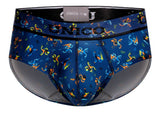 Mundo Unico Men's Underwear 25060101106 Pacer Briefs Color 46-Blue