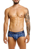 Mundo Unico Men's Underwear 25060101106 Pacer Briefs Color 46-Blue