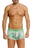 Mundo Unico Men's Underwear 26020100102 Piramide Trunks Color 43-Green