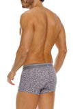 Mundo Unico Men's Underwear 26020100114 Suede Trunks Color 59-Gray