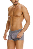 Mundo Unico Men's Underwear 26020100114 Suede Trunks Color 59-Gray