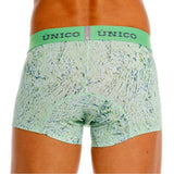 Mundo Unico Men's Underwear 26020100115 Hunos Trunks Color 43-Green