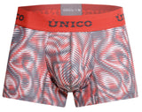 Mundo Unico Men's Underwear 26020100116 Acanalado Trunks Color 22-Pink