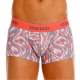 Mundo Unico Men's Underwear 26020100116 Acanalado Trunks Color 22-Pink