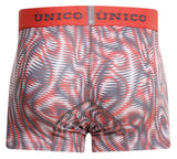 Mundo Unico Men's Underwear 26020100116 Acanalado Trunks Color 22-Pink