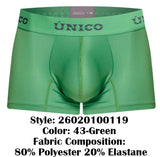 Mundo Unico Men's Underwear 26020100119 Frog Trunks Color 43-Green