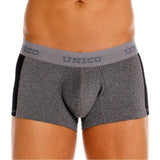 Mundo Unico Men's Underwear 26020100121 Brio Trunks Color 59-Gray