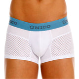 Mundo Unico Men's Underwear 26020100122 Sedoso Trunks Color 00-White