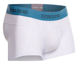 Mundo Unico Men's Underwear 26020100122 Sedoso Trunks Color 00-White