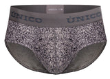 Unico 26020101114 Suede Briefs Color 59-Gray