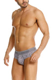 Unico 26020101114 Suede Briefs Color 59-Gray