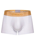 Unico 26040100125 Amber Trunks Color 00-White - Premium Athletic Fit