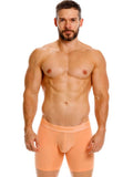 Mundo Unico Men's Underwear 26040100222 Classic Boxer Briefs in Apricot - Essential Comfort Color 40-Apricot